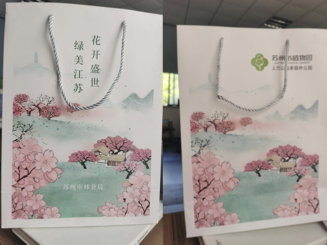 苏州市植物园手提袋