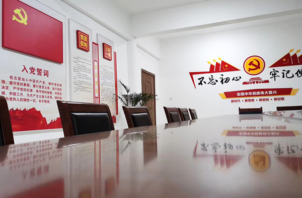 企业文化墙设计制作-爱欧致美