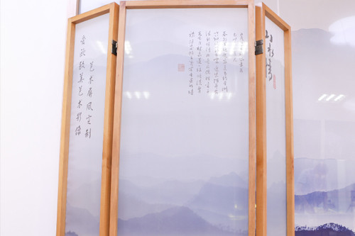 广告写真-写真屏风
